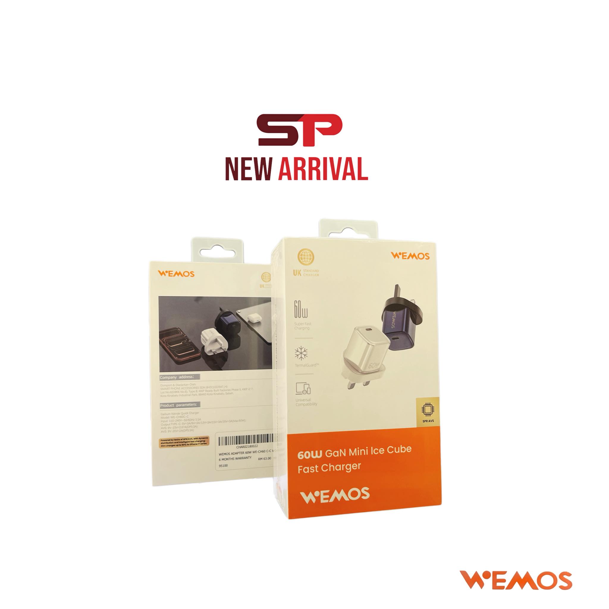 Wemos 60W GaN Fast Charger