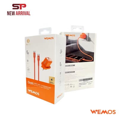 WEMOS GaN Mini Fast Charger Set